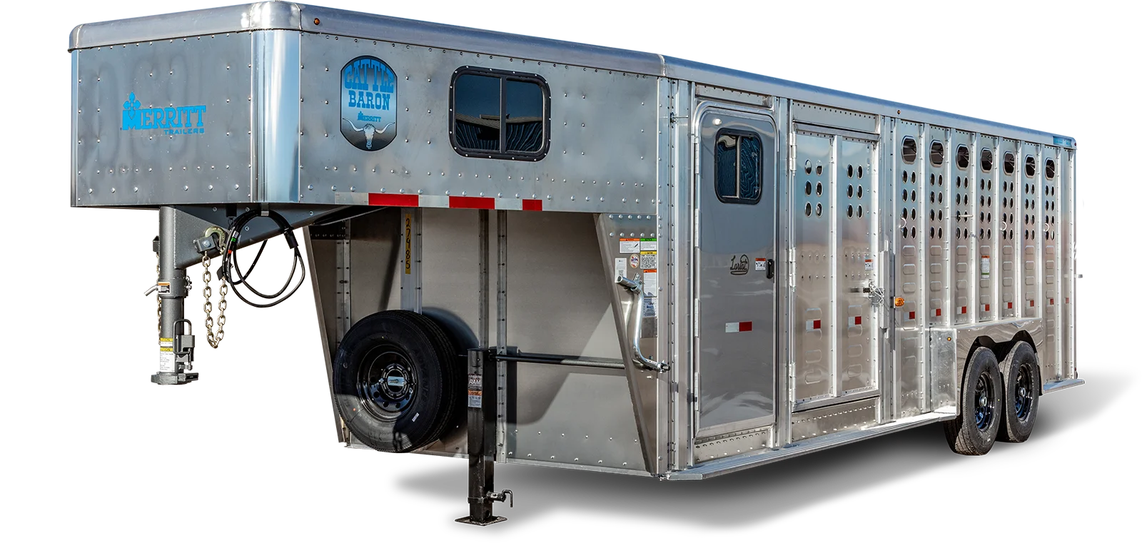 Lariat Gooseneck Trailer by Merritt Trailers, Inc.