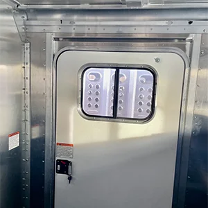 Interior Light Inside Merritt Cattle Baron Gooseneck Trailer