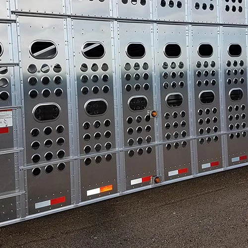 Side Panels of Merritt Cattle Trailer