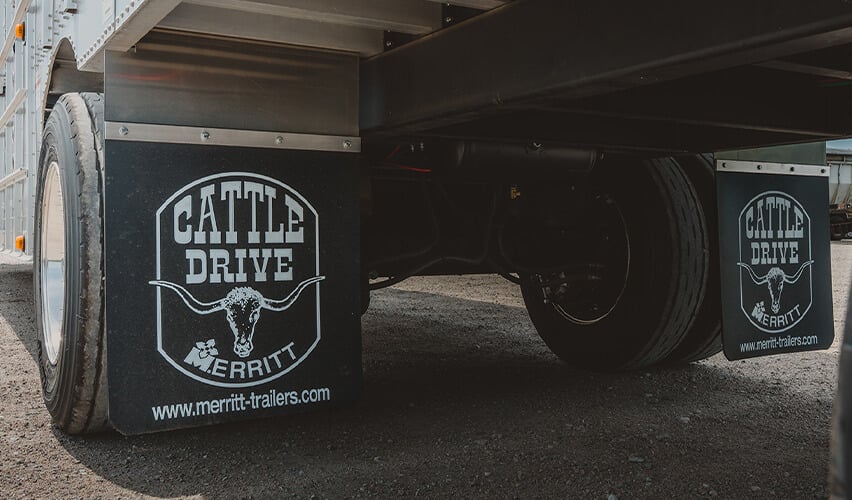 Merritt Cattle Drive Mud Flaps