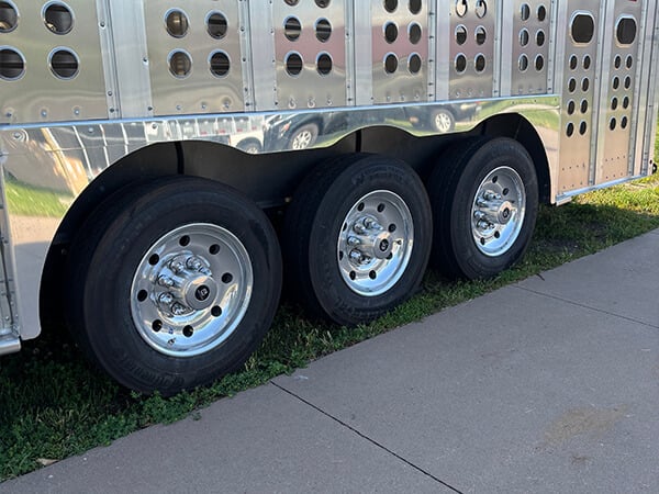 Alcoa Aluminum Wheels on 8K Axles