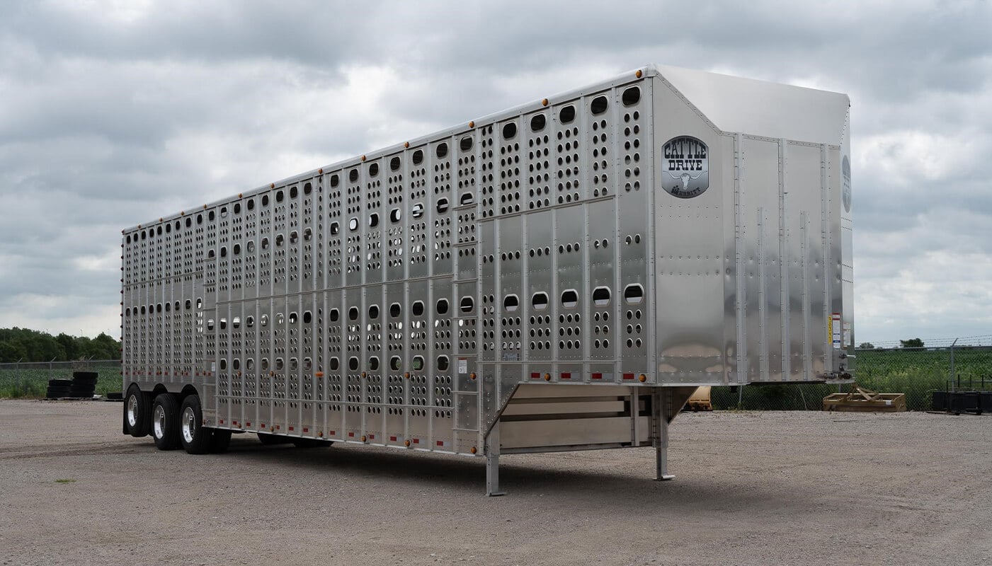 Cattle Drive Livestock / Cattle Trailer by Merritt Trailers, Inc.