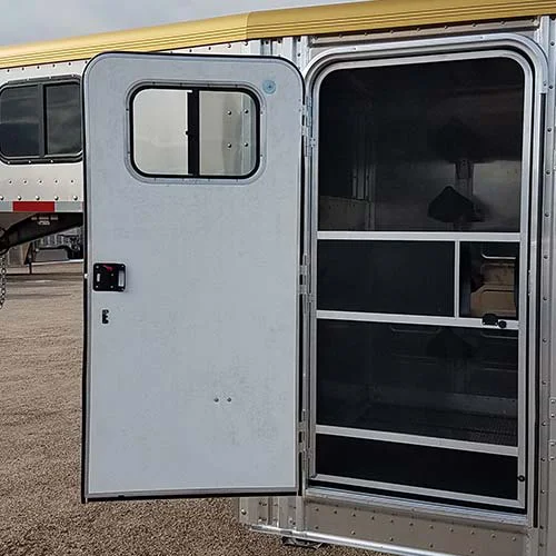 Lariat Tack Room Door Open
