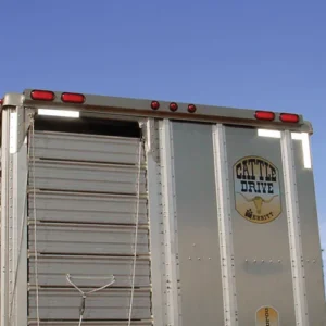 Grommet Mount on Livestock Trailer