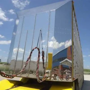 Merritt Livestock Trailer with Stainless Steel Sheeting