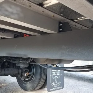 Steel Rear Frame Beam Under Merritt Livestock Trailer