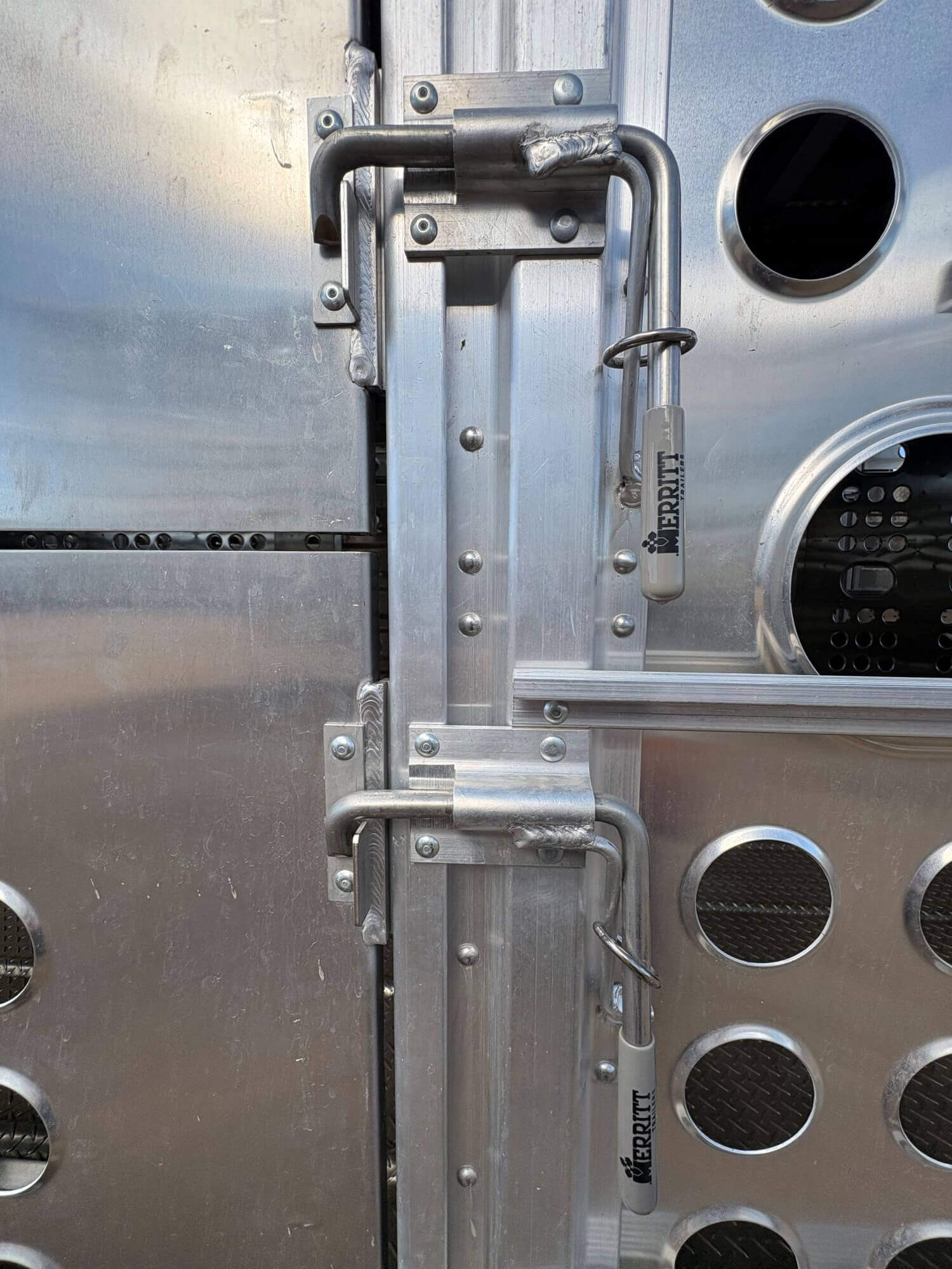 Cargo Seal on Merritt Livestock Trailer
